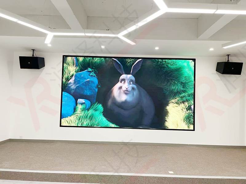 北京杏園金方國醫醫院內高清P1.5全彩LED顯示屏