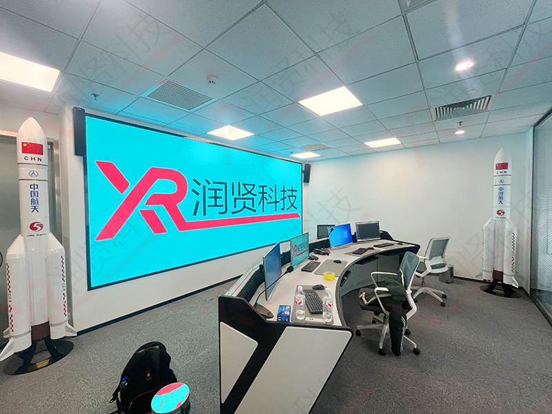 中國某航天航空室內高清P1.2LED顯示屏