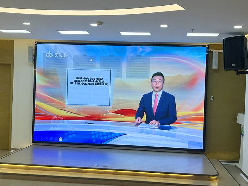 世紀科貿大廈室內高清P1.5LED顯示屏